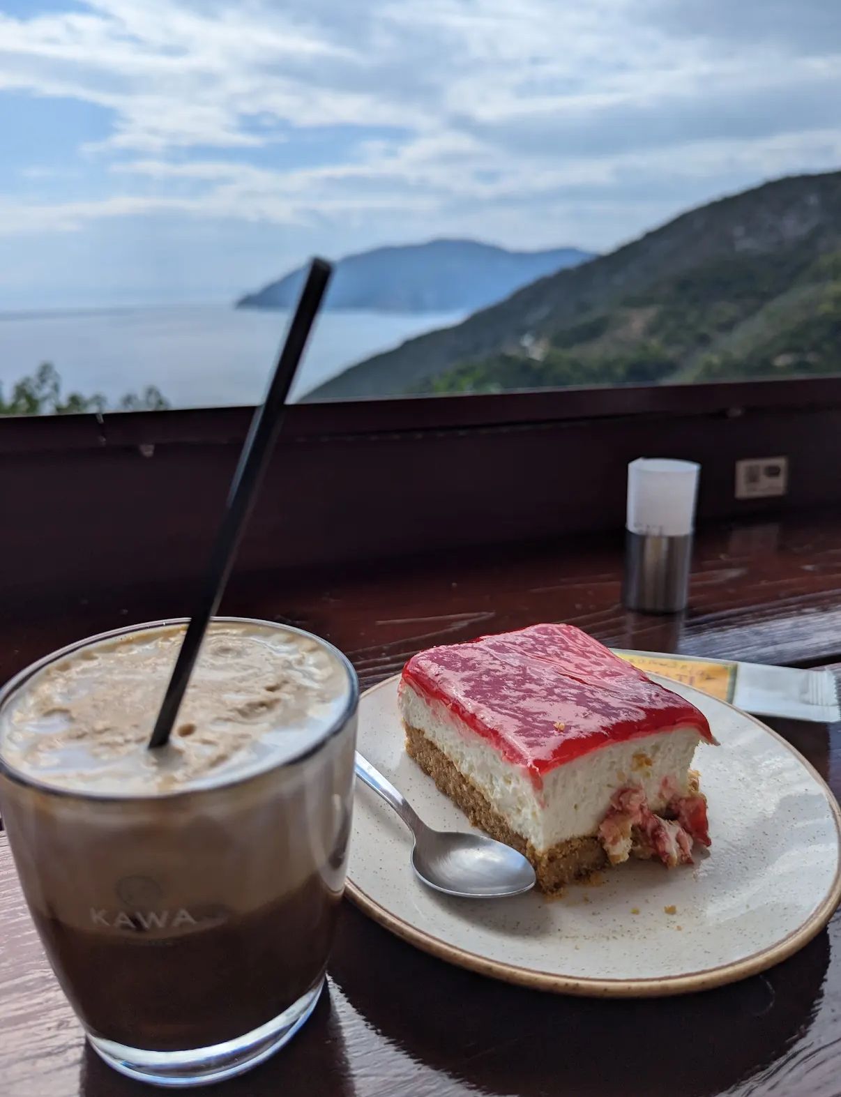 Cheesecake sa pogledom